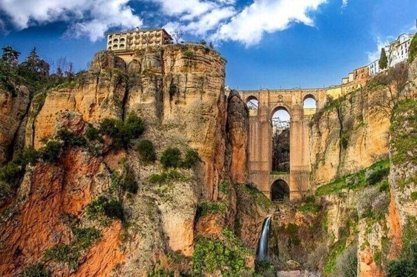 The Blue City of Juzcar and Ronda Private Tour From Malaga and Surronds