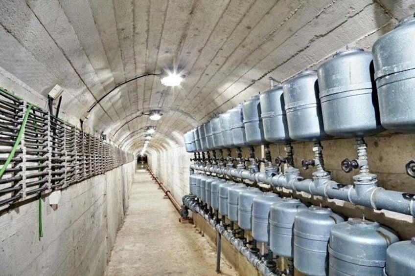 Block 11, tehnical water in Tito bunker