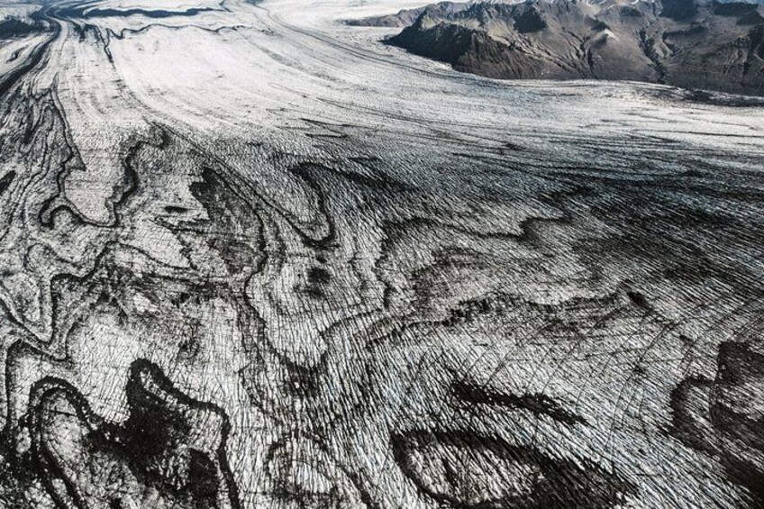 Sightseeing flight over Laki craters and it's surroundings