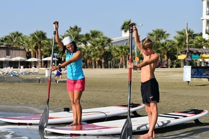 Kids SUP lesson