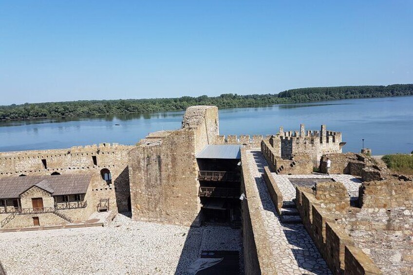 From Belgrade : Viminacijum , Golubac and Fortresses on the Danube