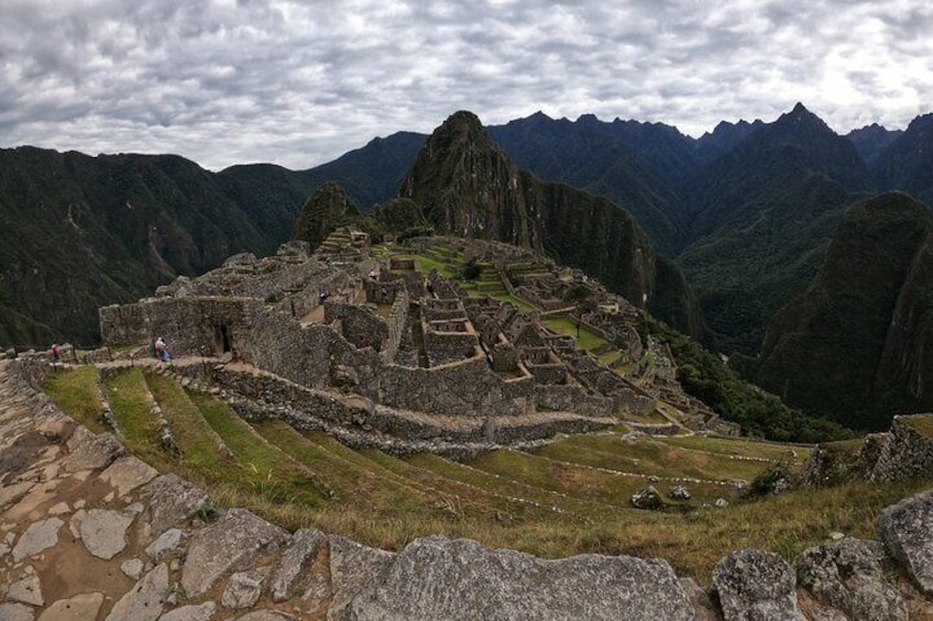 Panoramic view of Machu Picchu