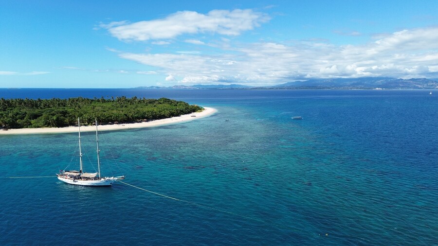 Captain Cook Cruises Fiji - Full Day Cruise and Sunset Dinner Cruise Combo