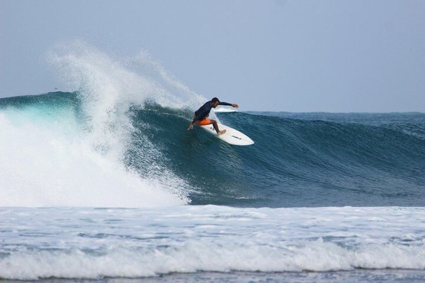 Private surfing lessons in the Basque Country