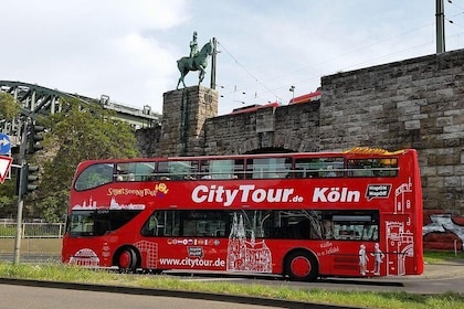 north rhine westphalia tourist attractions City Tour Cologne in a double-decker bus