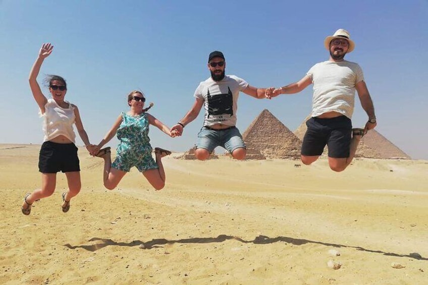 Cairo By Big Bus full day From Hurghada (Pyramids-sphinx-Egyptian Museum-Lunch)