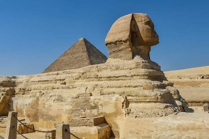 Kairo med stor buss hel dag från Hurghada (Pyramiderna-sfinxen-Egyptiska mu...