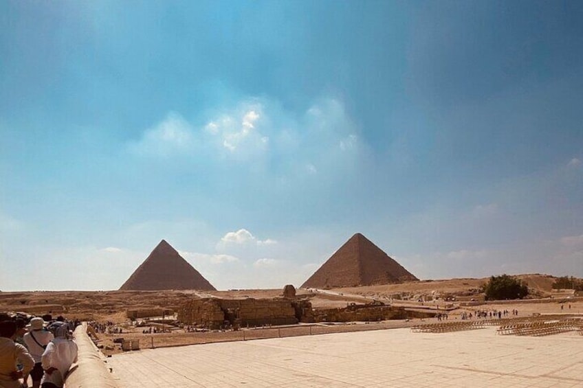 Cairo By Big Bus full day From Hurghada (Pyramids-sphinx-Egyptian Museum-Lunch)