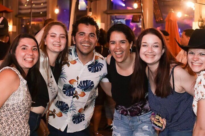 "Drink, Ride, Sing, & Dance!" Bar Tour (4 bars included)