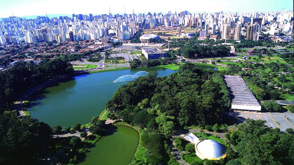 Ibirapuera Park in Sao Paulo 
