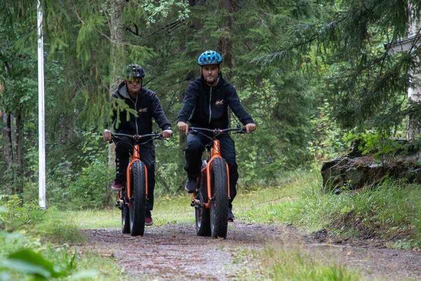 Guided E-fatbike trip around beautiful Lake Saimaa