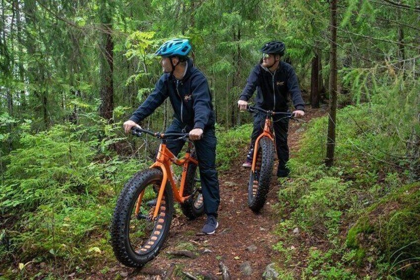 Guided E-fatbike trip around beautiful Lake Saimaa