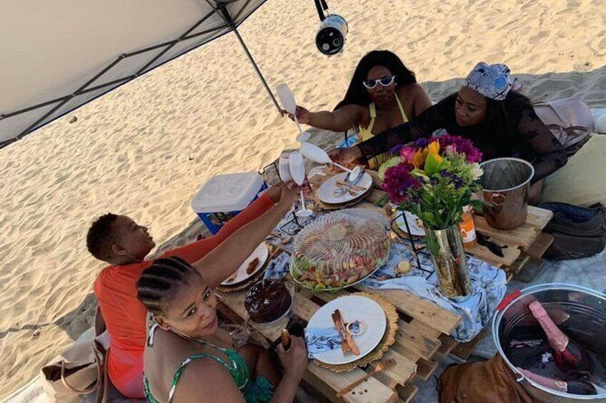 Show item 4 of 9. #goodVibezOnly Picnic Setup