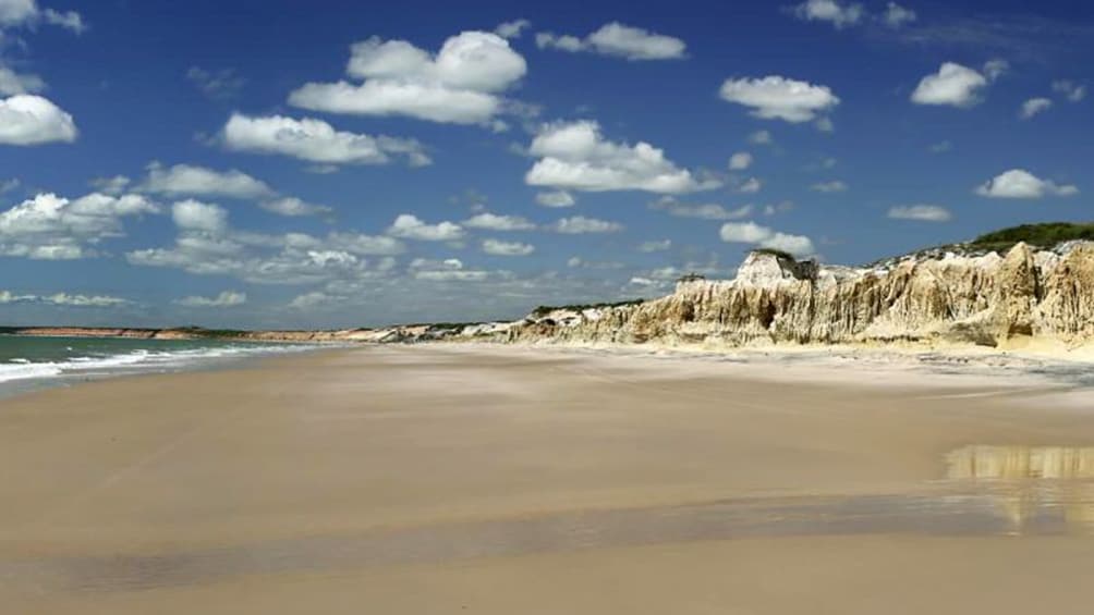 Show item 4 of 10. Beach view of Canoa Quebrada