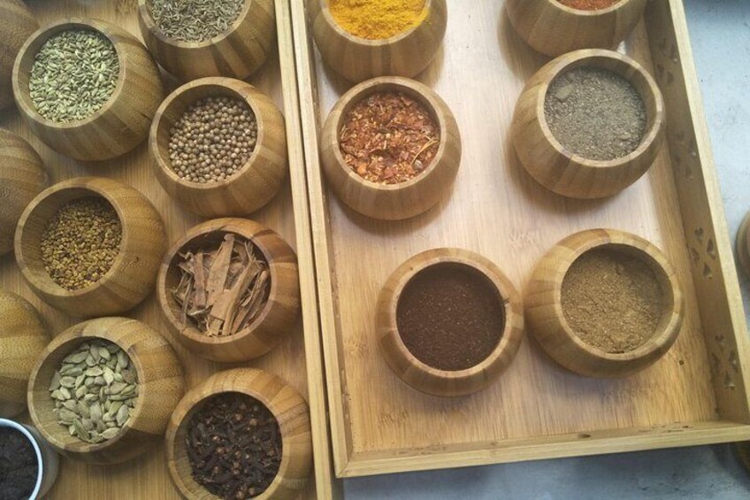 Authentic Sri Lankan spices
