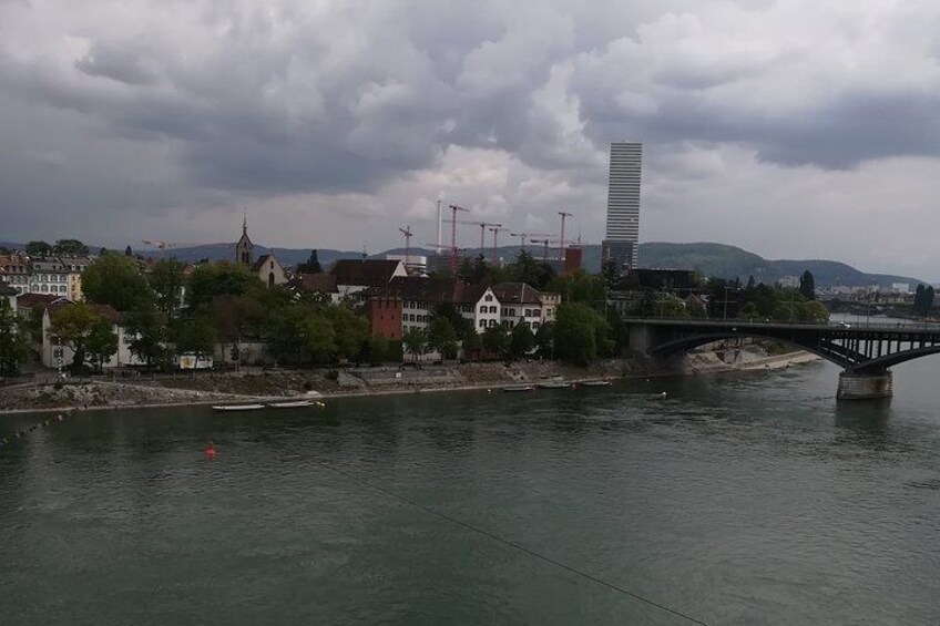 Rhine, Wettstein Bridge