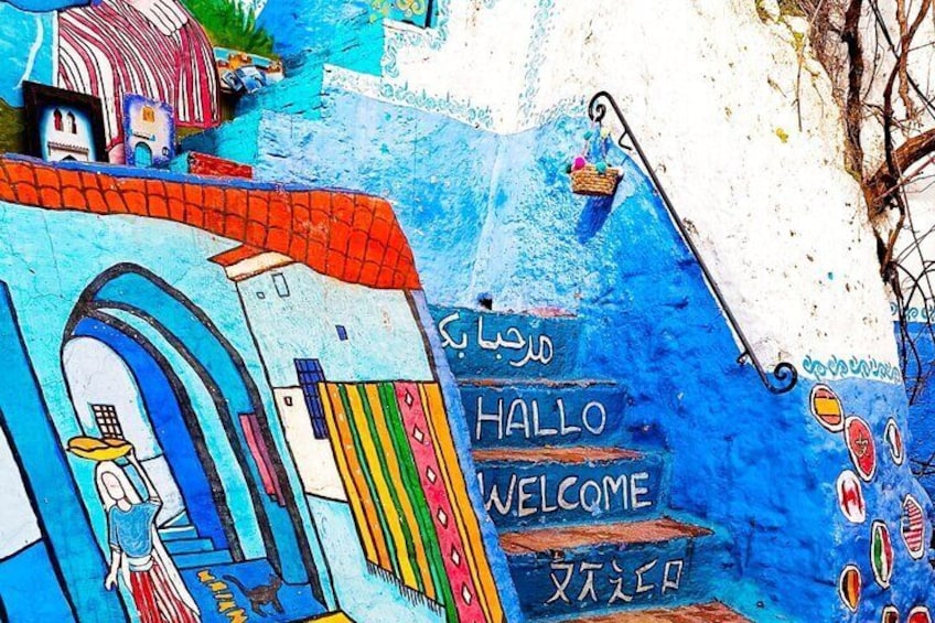 Full Day Tour The Blue City , CHEFCHAOUEN on small-group