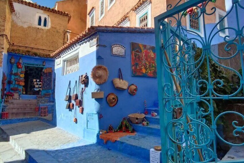 Full Day Tour The Blue City , CHEFCHAOUEN on small-group