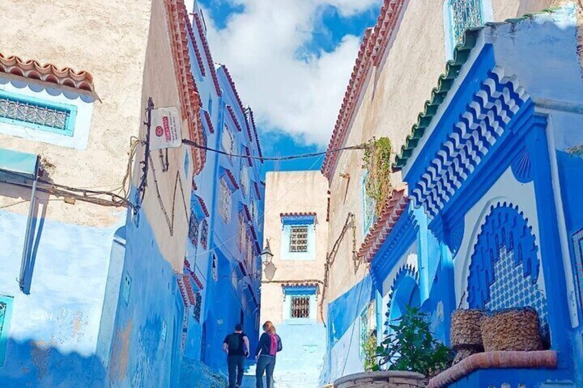 Full Day Tour The Blue City , CHEFCHAOUEN on small-group