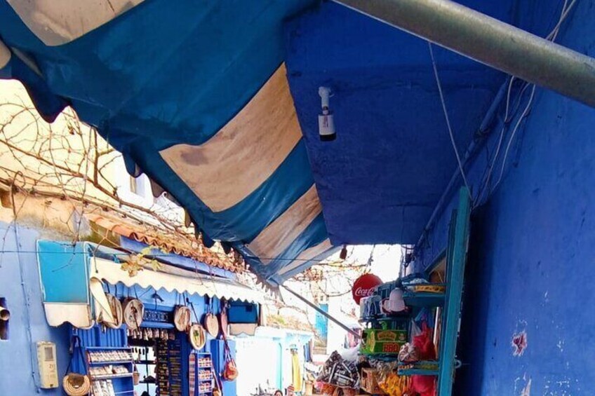 Full Day Tour The Blue City , CHEFCHAOUEN on small-group