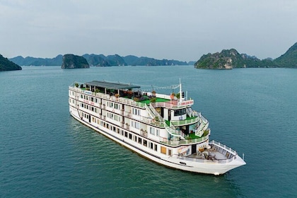 Luxuskreuzfahrt mit Übernachtung zur Halong-Bucht 2 Tage 1 Nacht von Hanoi
