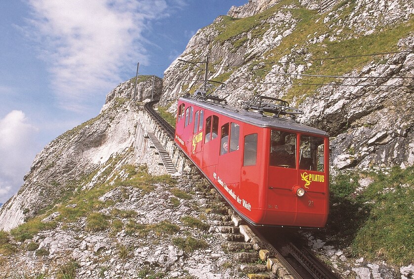 Mount Pilatus Golden Round Trip from Lucerne