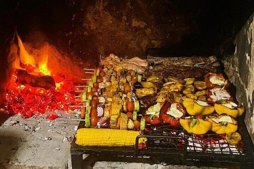  Horseback riding and roast in the mountains of Mendoza