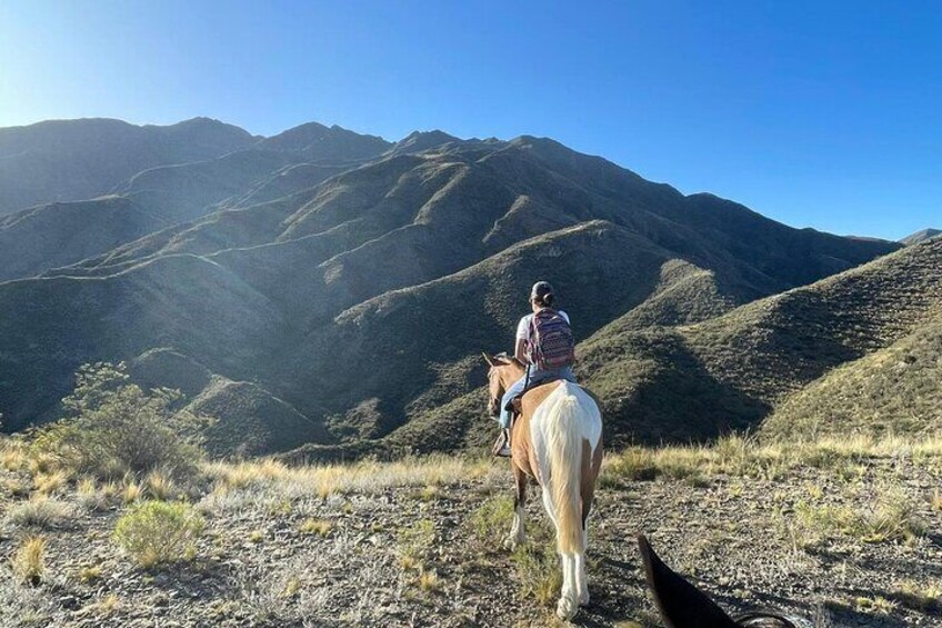  Horseback riding and roast in the mountains of Mendoza