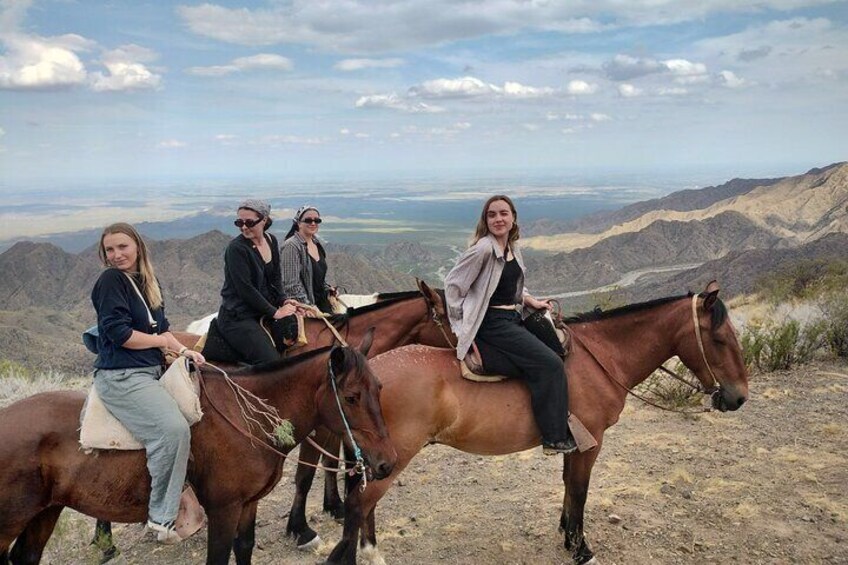  Horseback riding and roast in the mountains of Mendoza