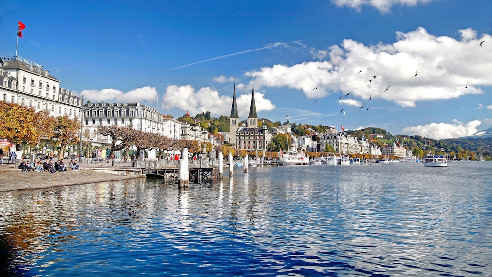 Lake and city of Lucerne
