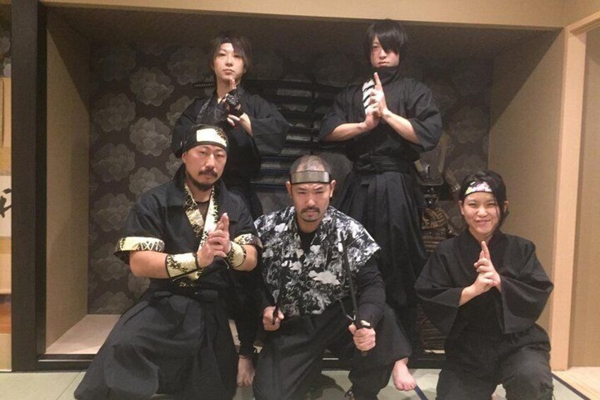 Experience a real ninja in Sapporo! 100% satisfaction! !