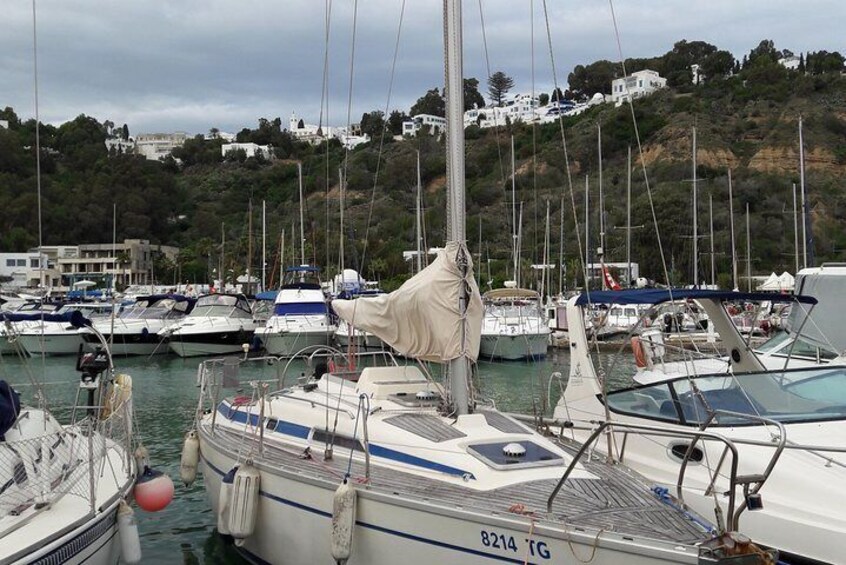 Cartago artist village Sidi Bou Said