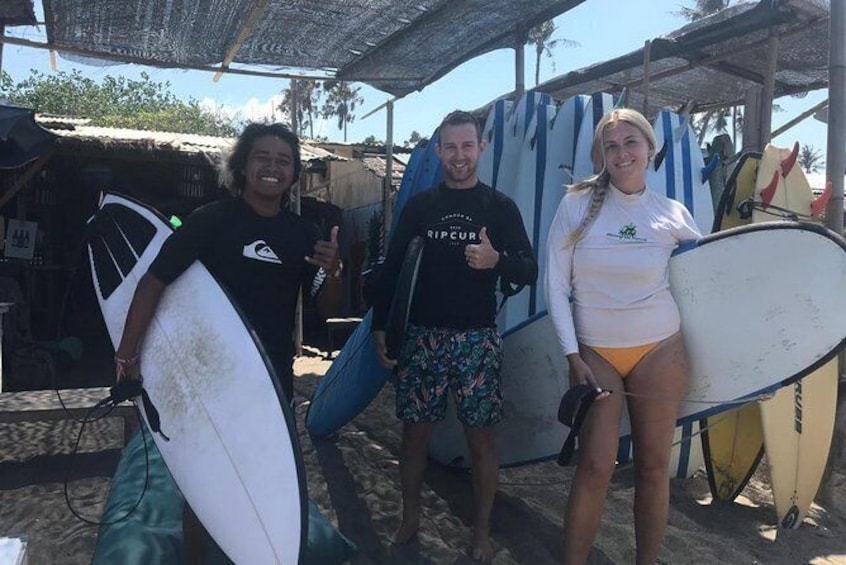 Surf lessons Bali, Canggu