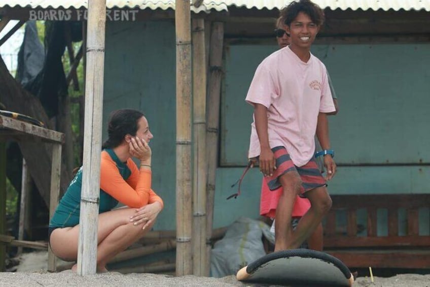 Surf lessons Bali, Canggu