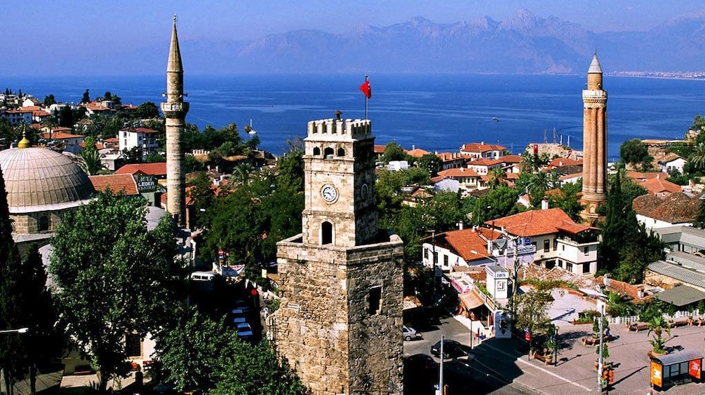 Ancient towers in Antalya