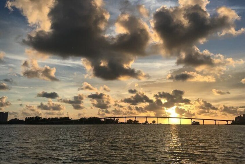 Even Cloudy Sunsets are great on Mega Bite