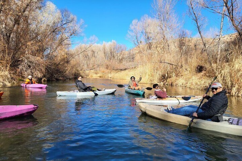PRIVATE GUIDED River Kayaking the Verde River With 4x4 UTV RIDE