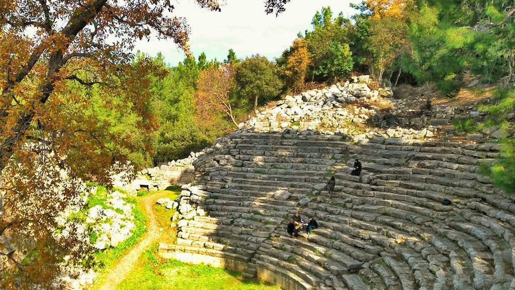 Remains of an amphitheater in Phaselis