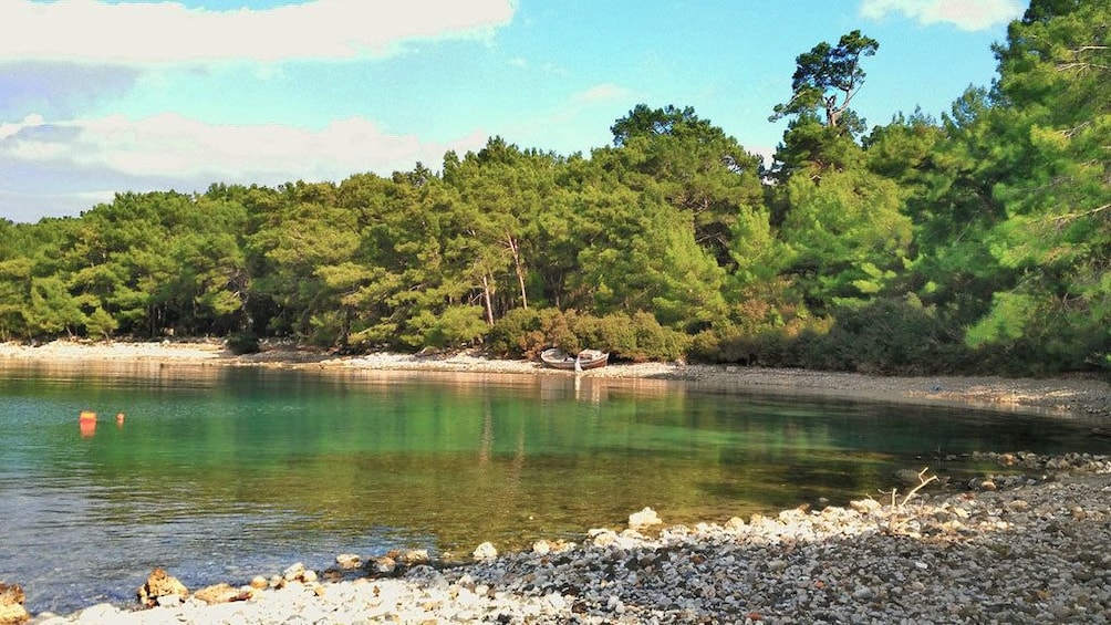 Crystal clear water in Kemer