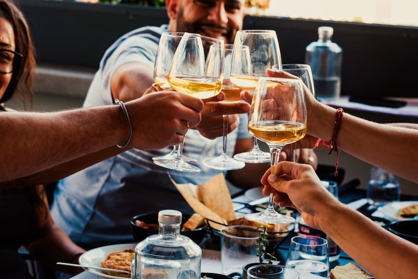 Athens Cooking Class with Acropolis Views rooftop dinner