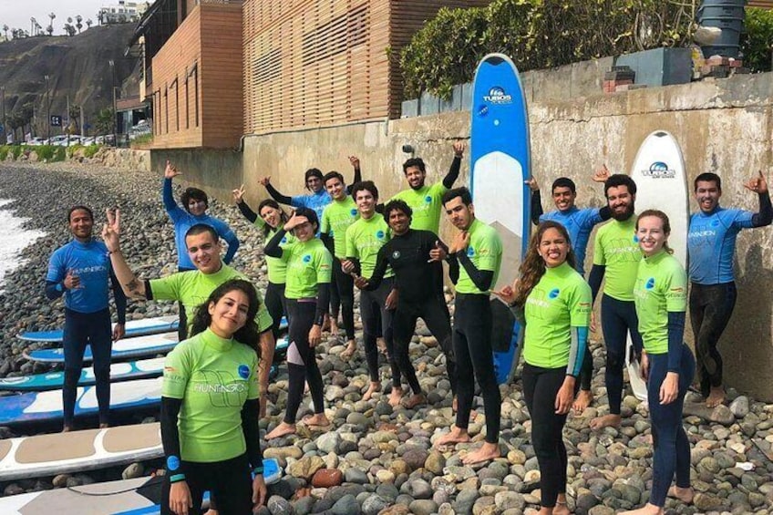 Surf class in Lima, Peru | Includes transportation