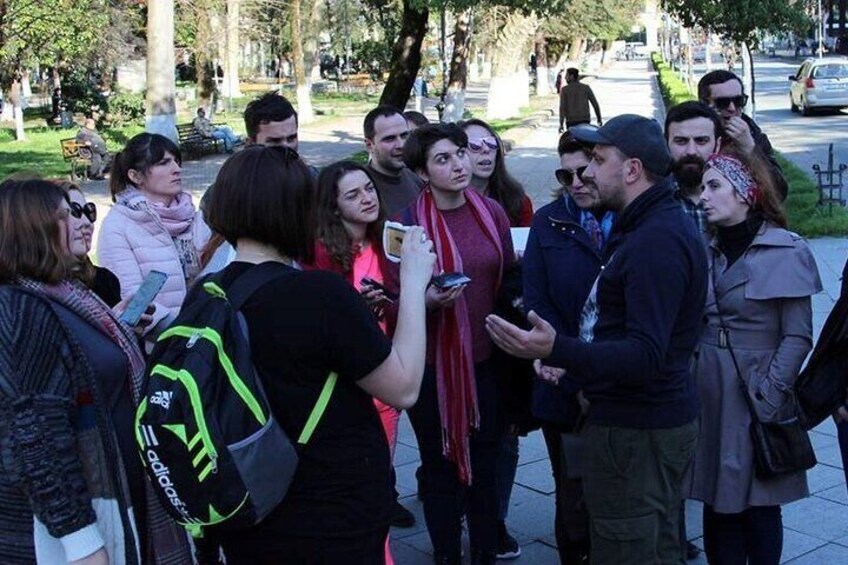 Walking tour in Kutaisi