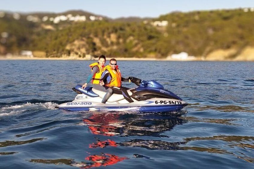 Jet ski tour in Lloret, Blanes and Tossa