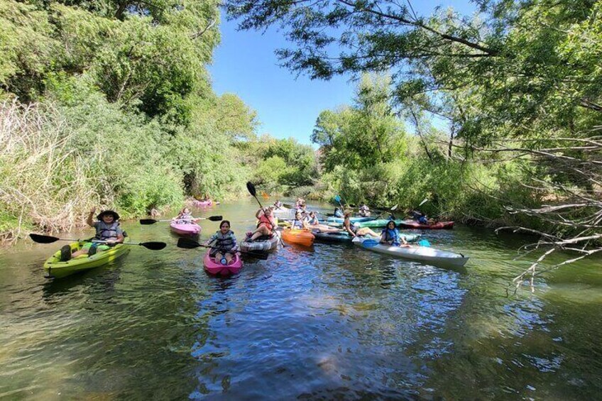 Kayak Fishing on the Verde River Cottonwood, AZ 20Min From Sedona