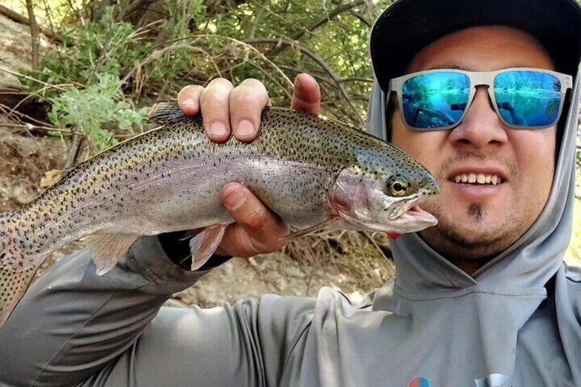 Half Day Guided Kayak Fishing Down the Verde River Cottonwood, AZ