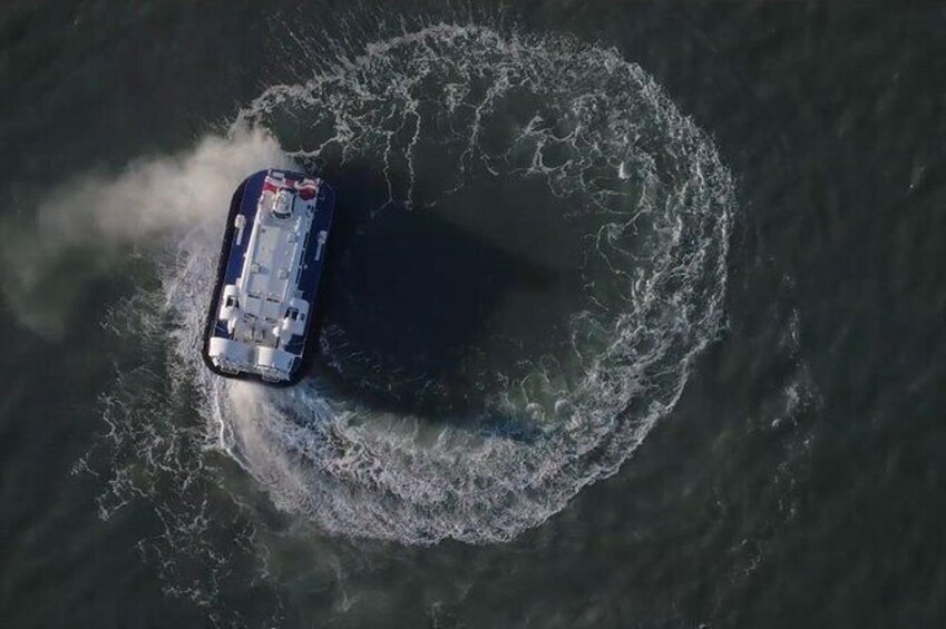 Show item 4 of 6. Hovercraft Flight to the Isle of Wight