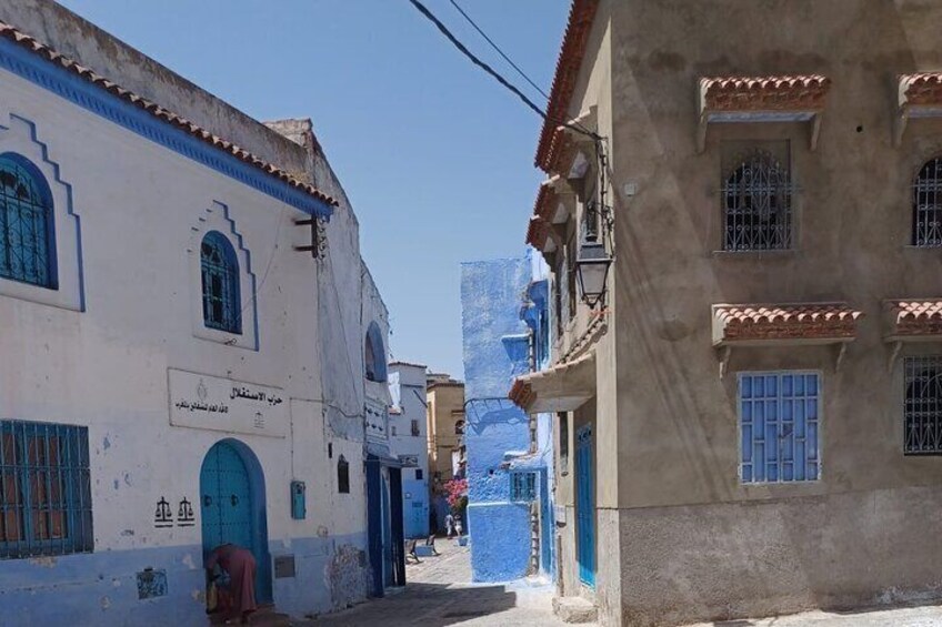 Have a Great Day in Chefchaouen(blue city)