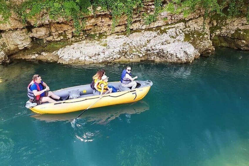 Tour to Canyons and caves from Kutaisi