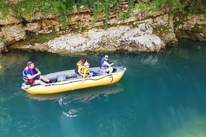 Tour to Canyons and caves from Kutaisi