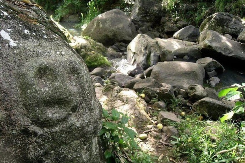 Engraved rocks